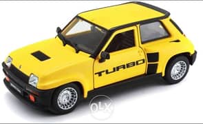 Renault Turbo 2 diecast car model 1:24 0