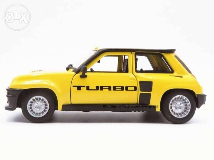 Renault Turbo 2 diecast car model 1:24 1