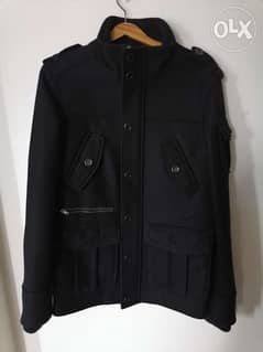 Coat black M