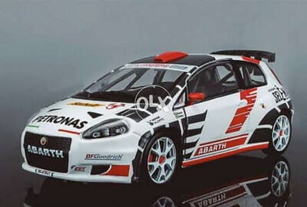 Abarth Grande Punto S2000 diecast car model 1:24.