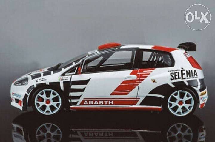 Abarth Grande Punto S2000 diecast car model 1:24. 1