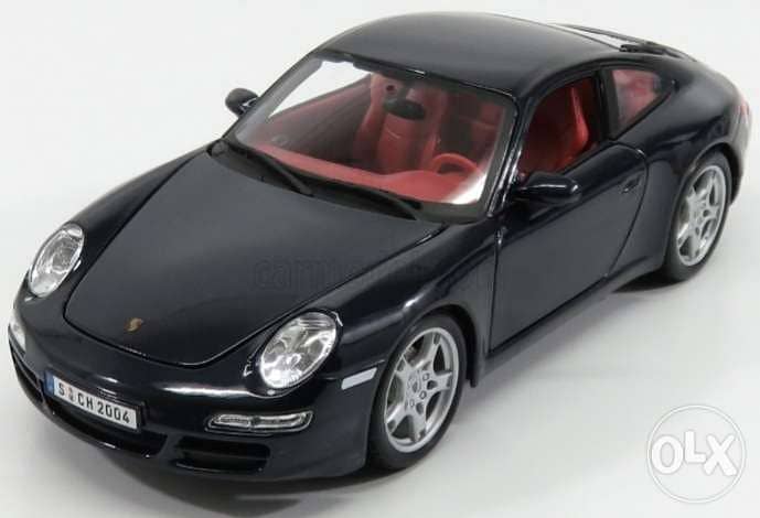 Porsche Carrera diecast car model 1:18. 0