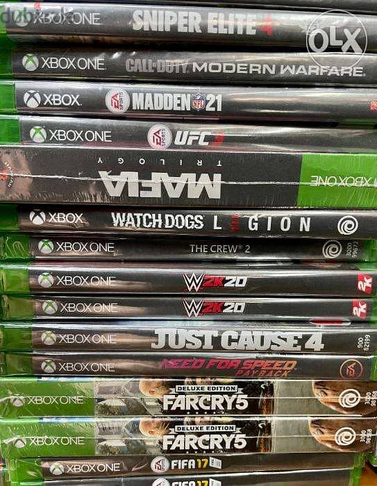 Xbox One and Xbox Series X Brand New Games Check Description 1