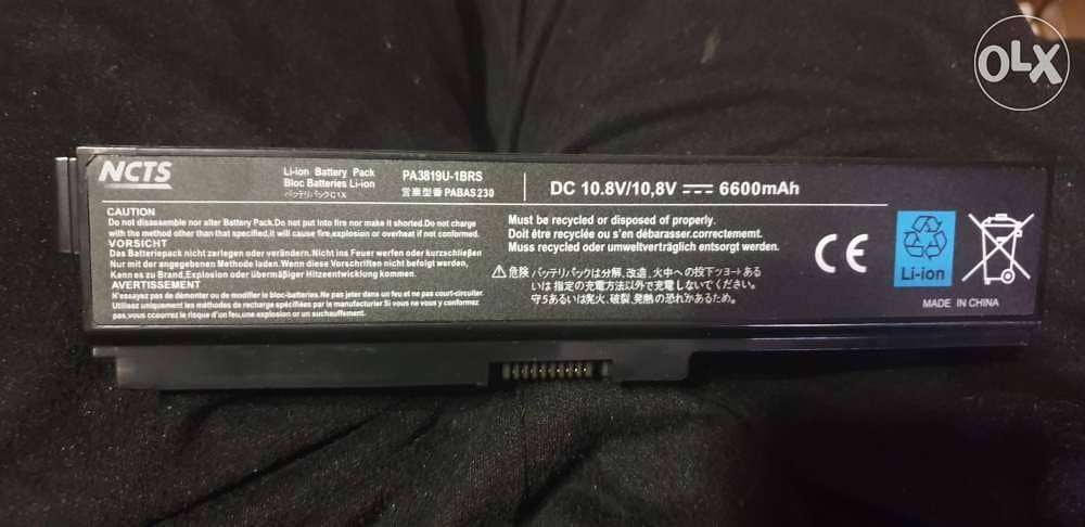 Battery for toshiba 0