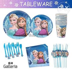 frozen; birthday party supplies, for kids girl