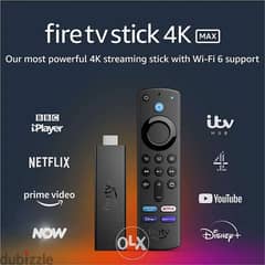 Fire TV Stick 4K MAX (2022) with 6 months Shahid VIP