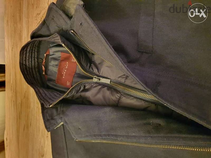 ZARA jacket, original, like new, size S, dark blue 1