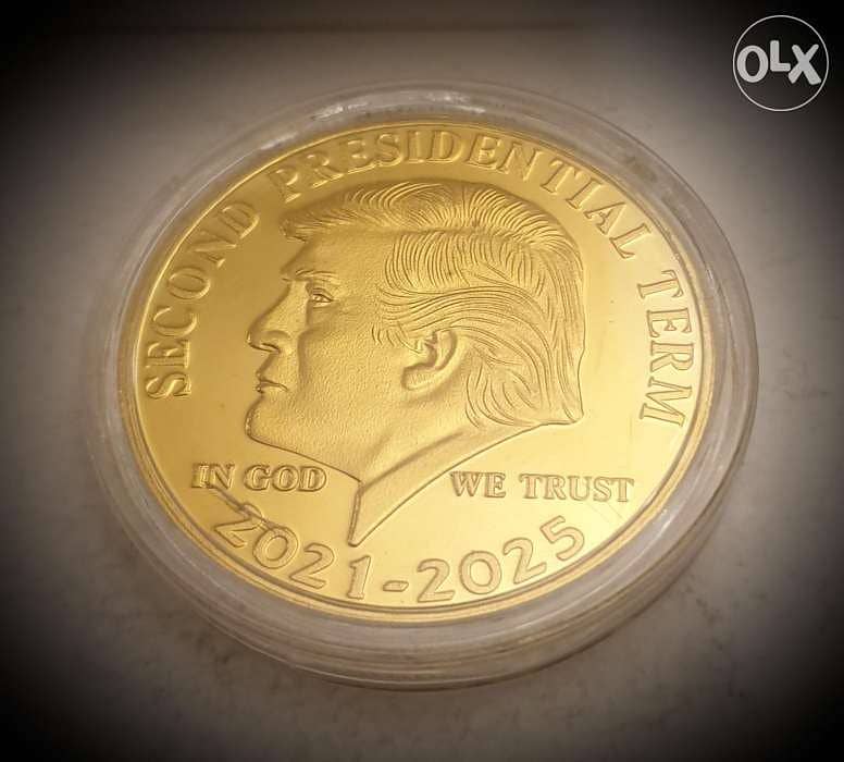 USA Donald Trump commemorative large coin 0