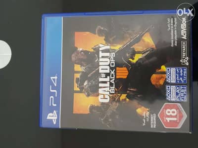 Cd call of duty black ops 4 for ps4