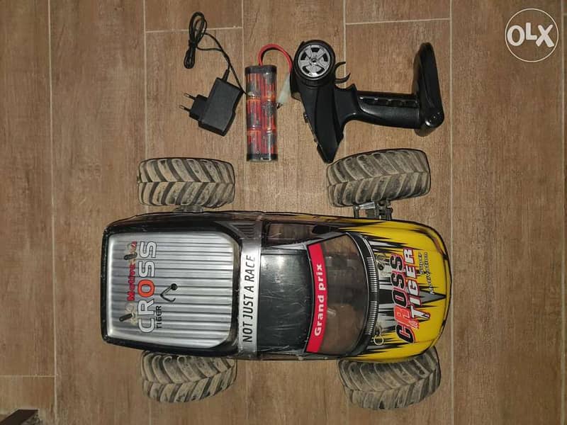 HBX 1/10 Offroad Bronzer Cross Tiger RC Monster Truck 2