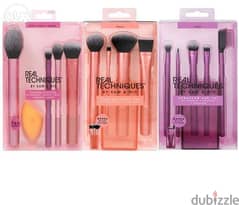 Real Techniques Brush Set (Everyday Essentials, Enhanced Eye, Flawless 0