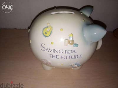 Ceramic piggy bank