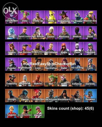 fortnite account