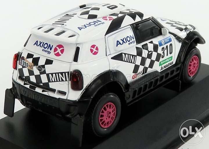 Mini All4 Rallye Dakar '16 diecast car model 1:43. 2