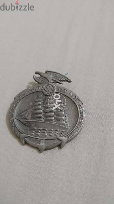 German Nazi Marine Ship Pin in the era of Hitler in World War two