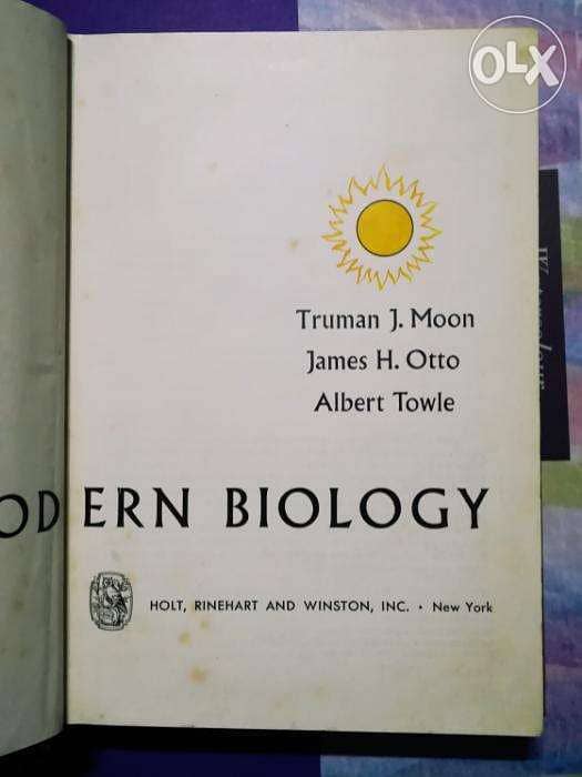 Modern Biology - 1960 1