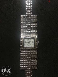 accesories for women, ساعة hand watch, silver color