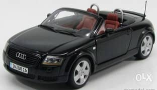 Audi tt Roadster diecast car model 1:18.