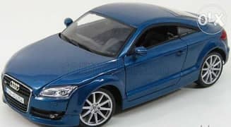 Audi tt Coupe diecast car model 1:18.