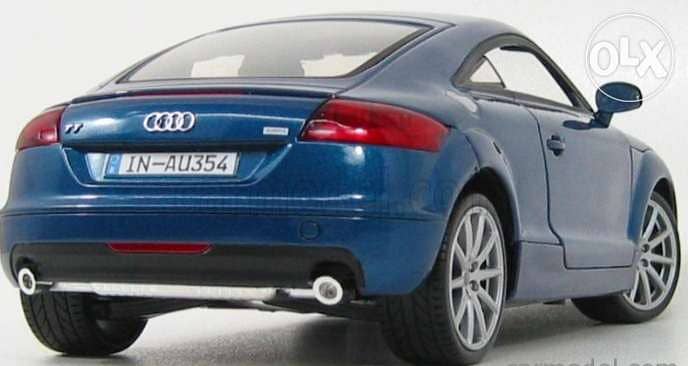 Audi tt Coupe diecast car model 1:18. 3