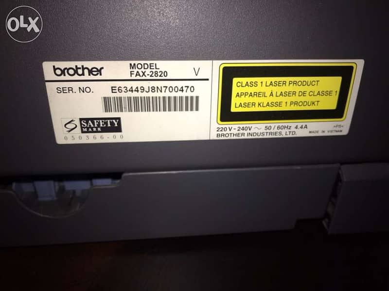 brother intellifax, Panasonic fax 4