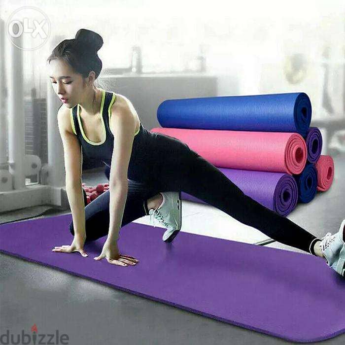 Yoga Training Mats, Polyvinyl Meditation & Flexibility Latex Foam Mat 3