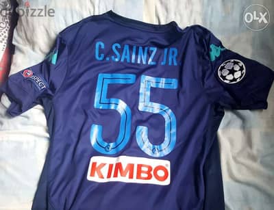 Napoli carlos sainz  55 special edition jersey from kappa carlos sainz