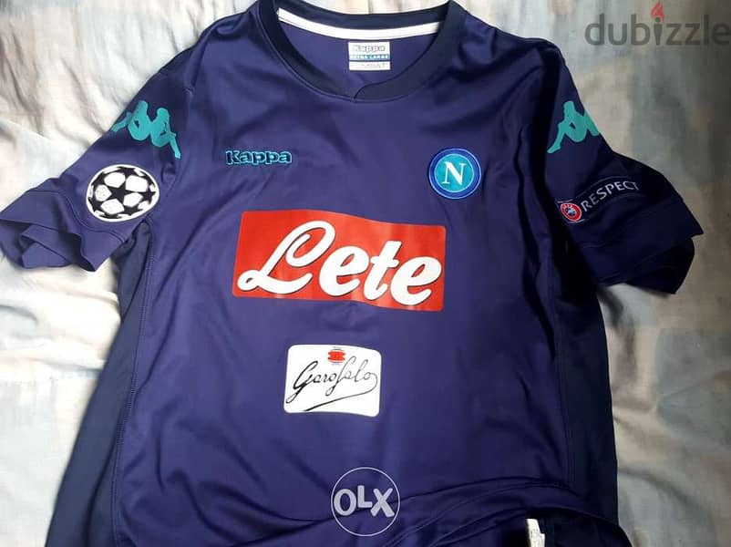 Napoli special edition jersey from kappa carlos sainz 1