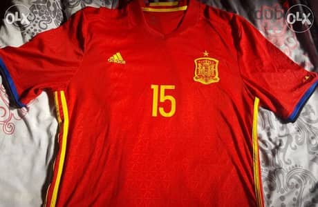 Sergio ramos 15  2014 world cup  of spain jersey