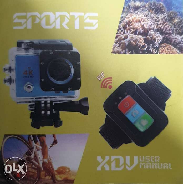 New Underwater and extreme sports camera 20 m 0