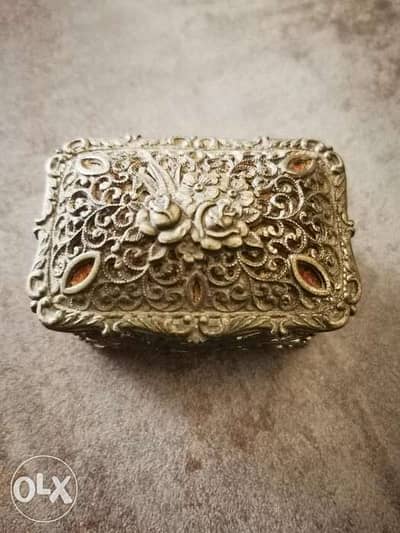 Vintage Japan Trinket Jewelry Box