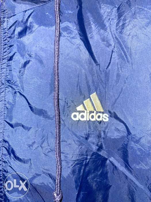 Adidas blue rain jacket size XL brand new 1