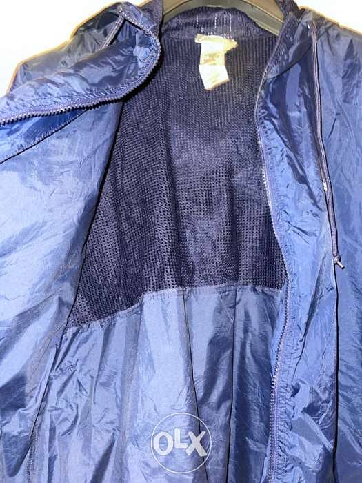 Adidas blue rain jacket size XL brand new 6