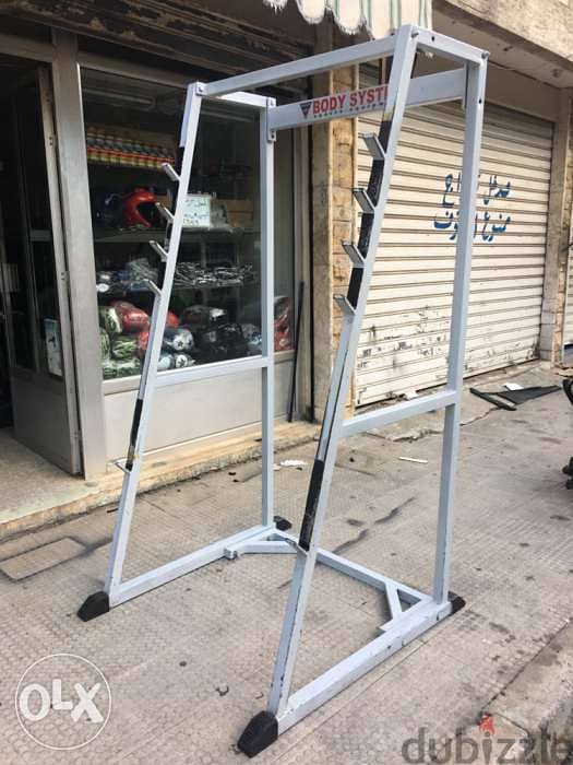 squat rack body system like new 0