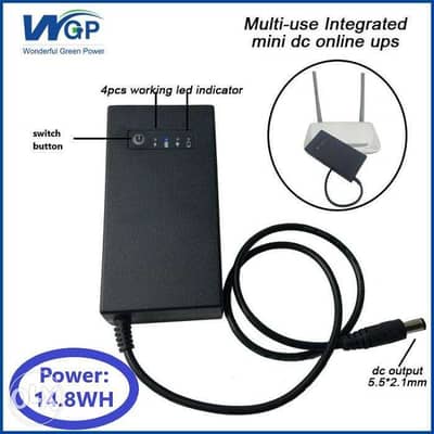 Mini UPS, Converter Cables DC, power bank