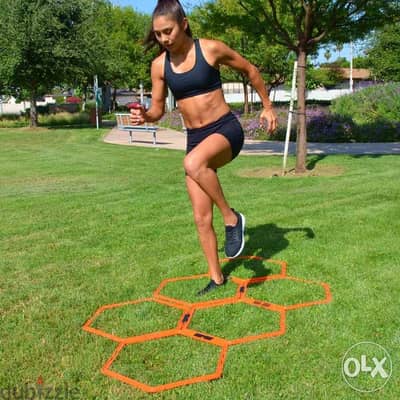 Agility rings hexagon