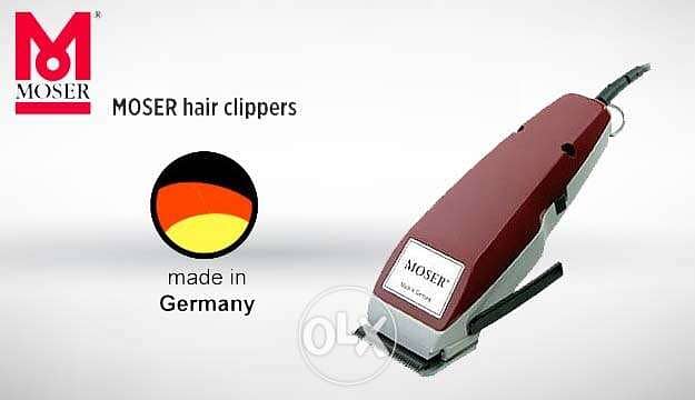 Moser original type 1400 electric hair clippers made in Germany 2