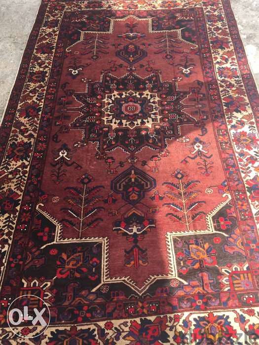 سجاد عجمي. بختيارقديم. persian carpet. Hand made. Antique 5