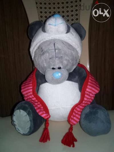 BEAR Rare PLUSH 2 in1 heads medium or small, 30 Cm England Brand=10$