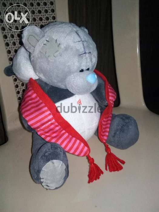 BEAR Rare PLUSH 2 in1 heads medium or small, 30 Cm England Brand=10$ 3