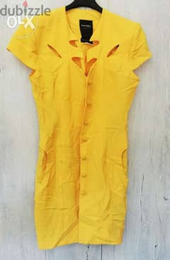 yellow saporo dress 0