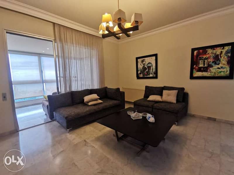 Ballouneh Furniched appa 165m 3 Bed 2 wc for rent 500$ 2