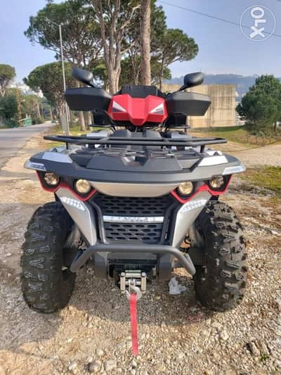 ATV Linhai (by Yamaha) 550CC - 4×4 - meshe 800 km bass! Like new