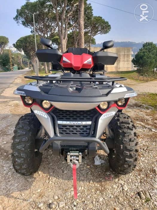 ATV Linhai (by Yamaha) 550CC - 4×4 - meshe 800 km bass! Like new 0