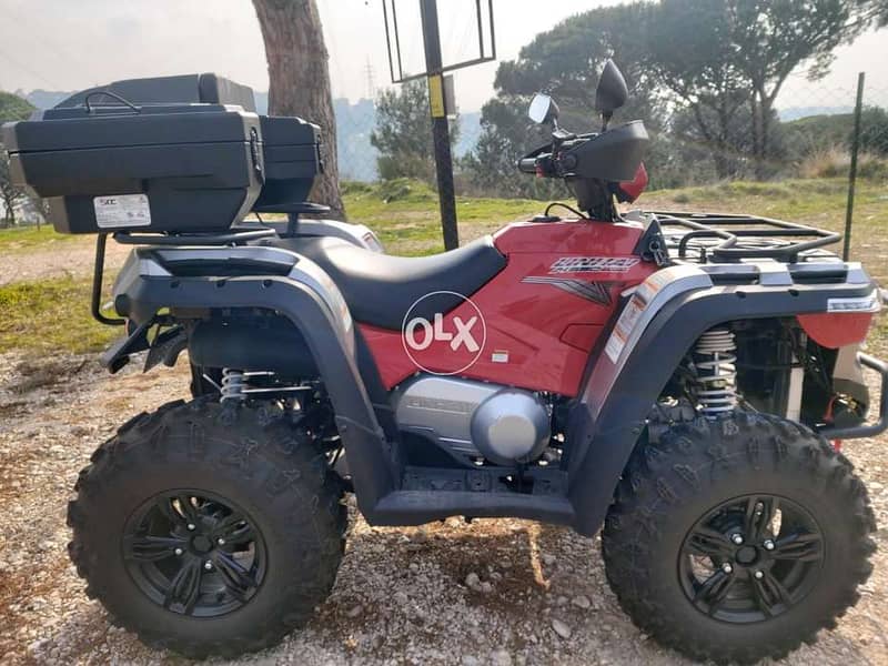 ATV Linhai (by Yamaha) 550CC - 4×4 - meshe 800 km bass! Like new 2