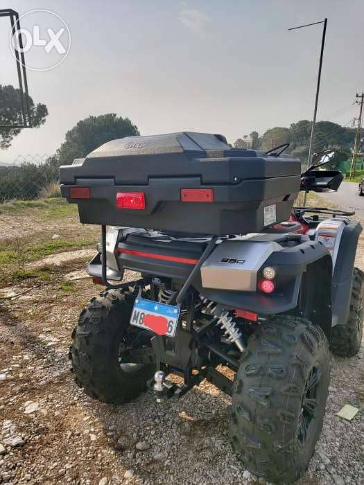 ATV Linhai (by Yamaha) 550CC - 4×4 - meshe 800 km bass! Like new 4