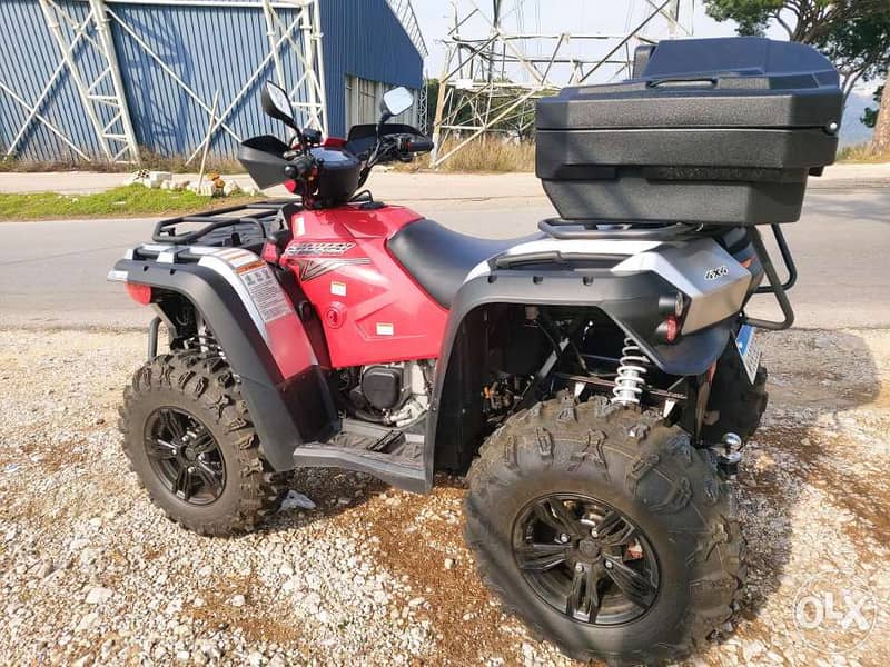 ATV Linhai (by Yamaha) 550CC - 4×4 - meshe 800 km bass! Like new 5