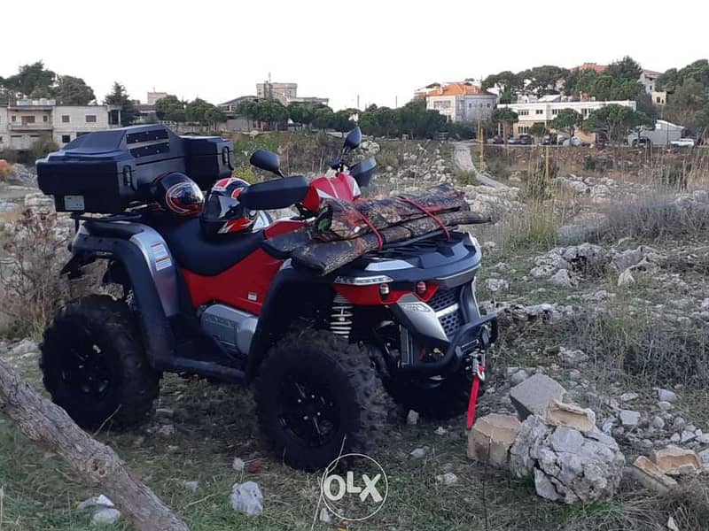 ATV Linhai (by Yamaha) 550CC - 4×4 - meshe 800 km bass! Like new 6