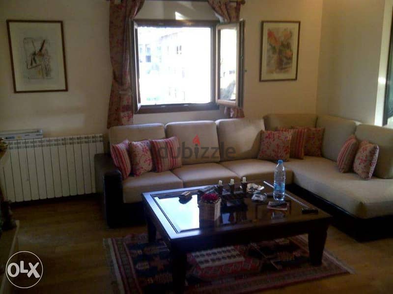 110 Sqm | Fully furnished duplex Faraya | Mountain view 1