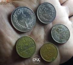 Lebanese old coins 0